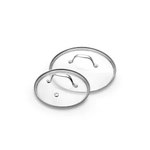GLASLÅGSSÆT 18/24 CM – 2 DELE