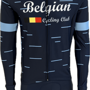 Belgian Cycling Club MAGLIA LS ARTIC Langærmet cykeltrøje (New Blue)