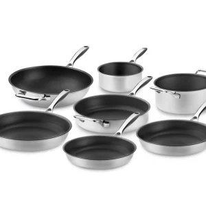 ZERO – NATURLIG NON-STICK GRYDE- OG PANDESÆT – 7 DELE