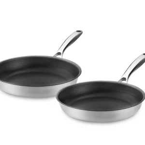 ZERO – NATURLIG NON-STICK PANDE-SÆT - 2-DELE