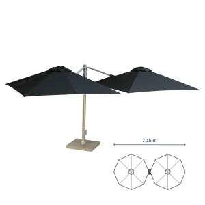 Prostor P6 Hængeparasol Duo Ø3,5 m / 7,15 m (Rund)