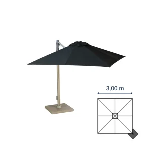 Prostor P6 Hængeparasol Uno 3×3 m (Firkantet)
