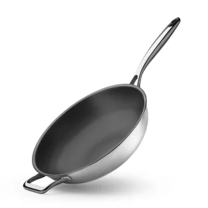 ZERO – NATURLIG NON-STICK WOKPANDE 30 CM