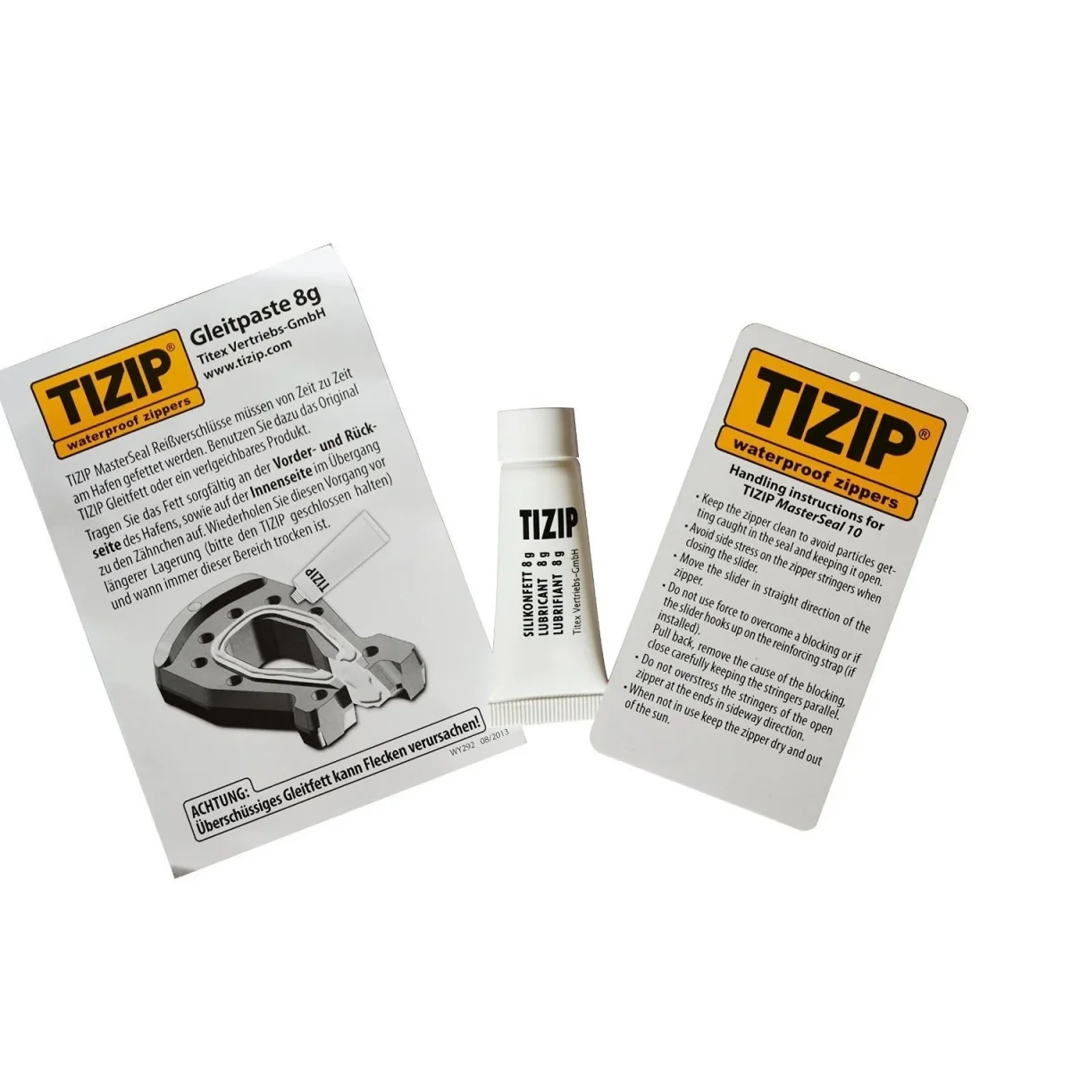 Ti-Zip Lubricant til Tørdragtlynlås